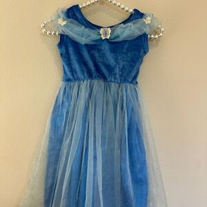 NEW Frozen Ice Princess Little Adventures Kids Costume Dress - Size Medium (3-5)